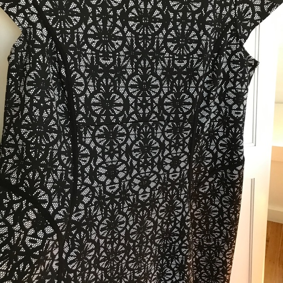 ALFANI Fit & Flare Midi Dress Lace Look Cap Sleeve Women’s Plus Size 20W 1X - Picture 6 of 16